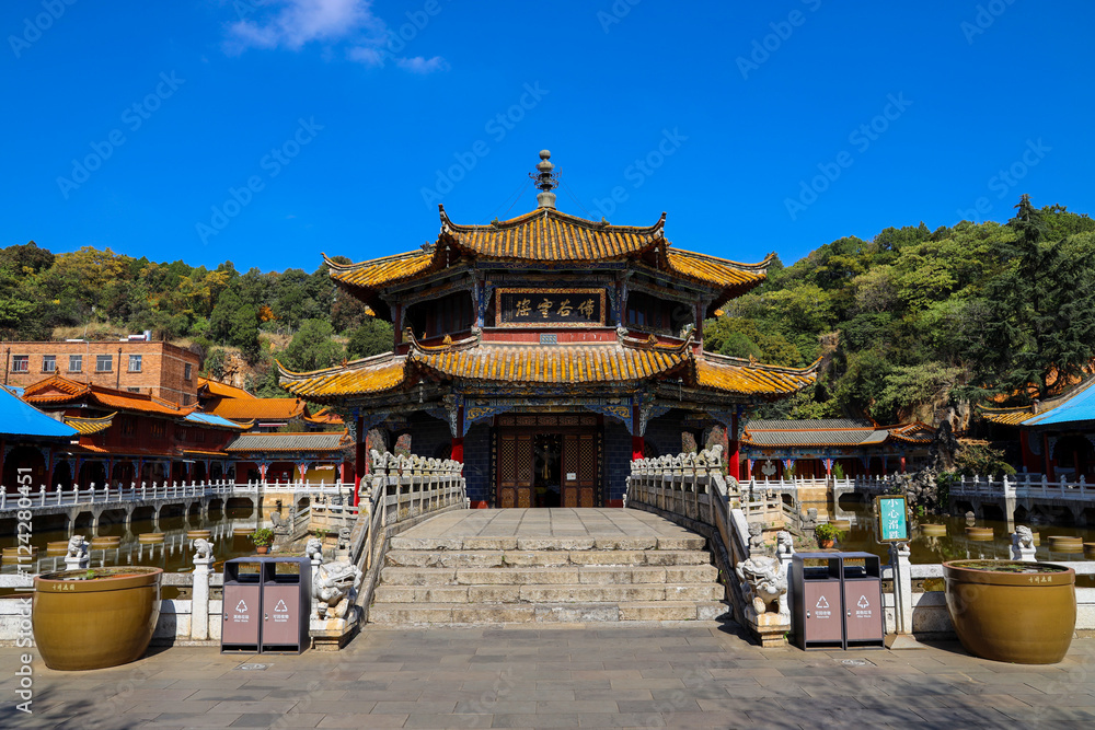 Naklejka premium Yuantong Temple, Kunming, Yunnan, China