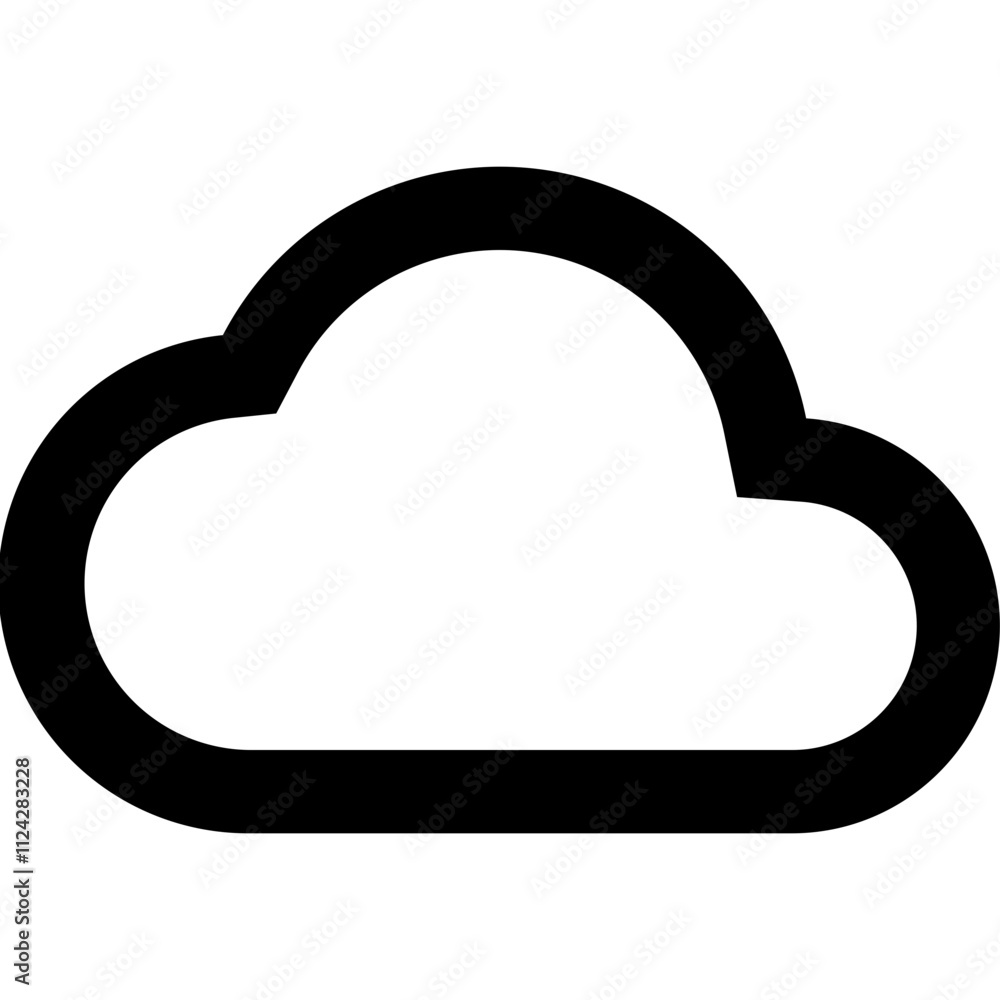 Icon Cloud for website, app, ui/ux design Icon Cloud for website, app, ui/ux design