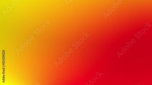 Orange red yellow background animation suitable for backgrounds digital, websites, and social media. Gradient background animation of orange transitioning to red and yellow