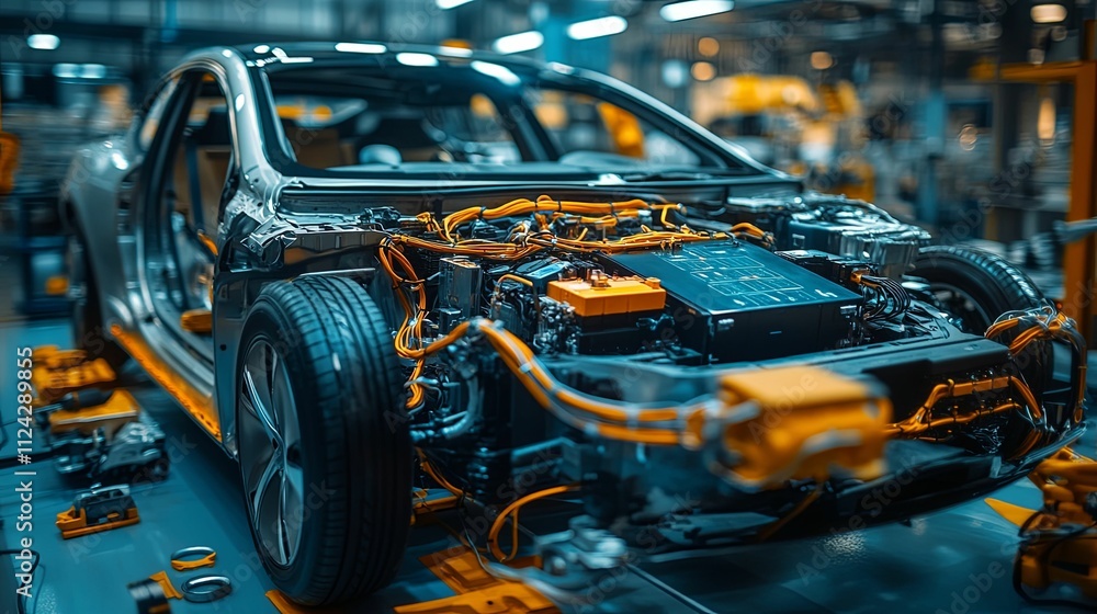 Electric Vehicle Assembly Line Interior Components Electric Vehicle Assembly Line Interior Components