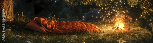 Sleeping bag.