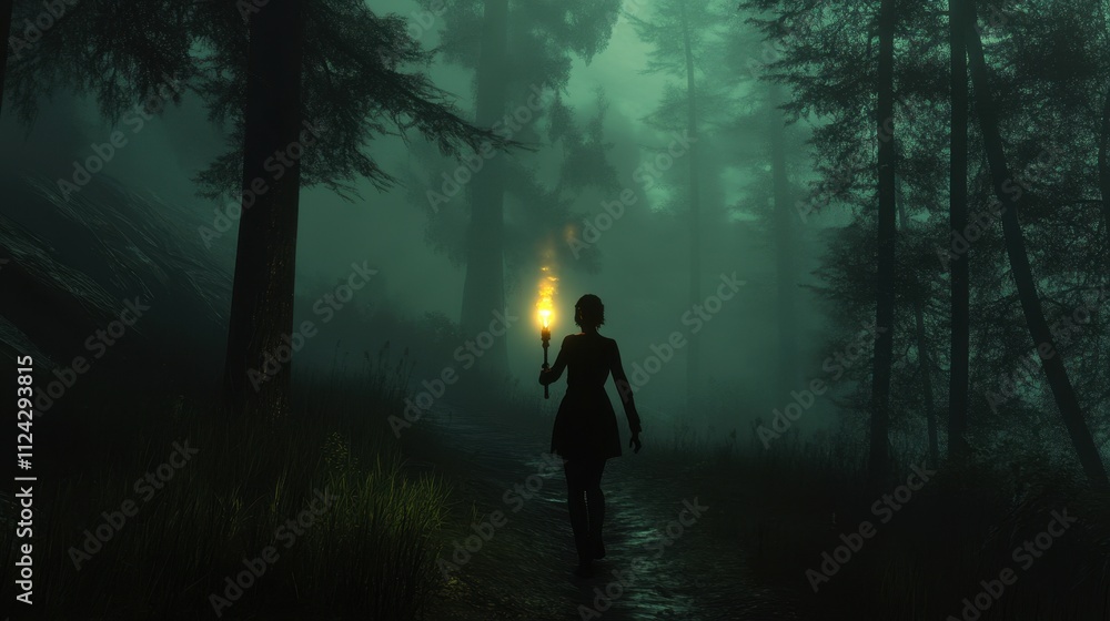 Mysterious Journey Through the Ethereal Forest Mysterious Journey Through the Ethereal Forest
