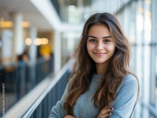 Posing Student with Smile Free Download Posing Student with Smile - GFXLoad