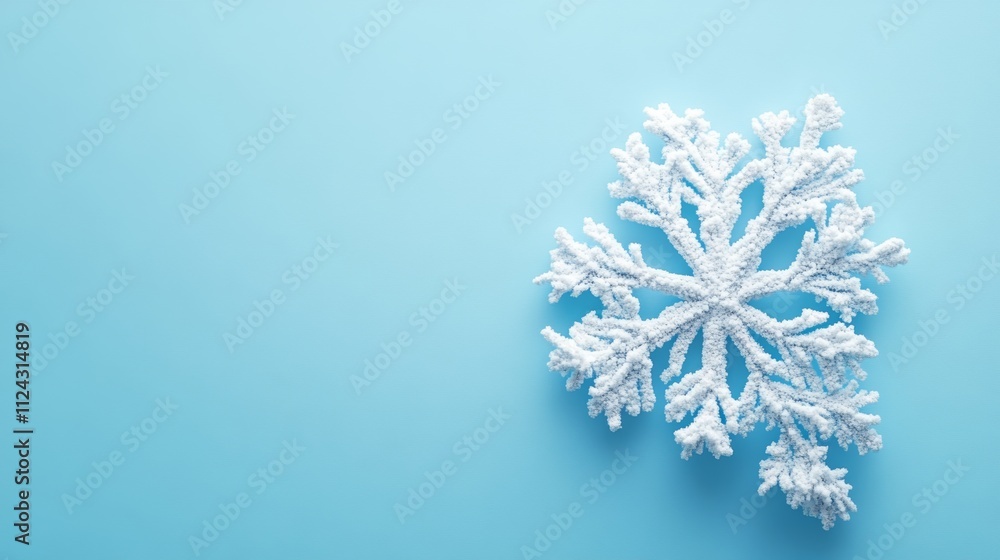 Close up picture of snow flakes Close up picture of snow flakes