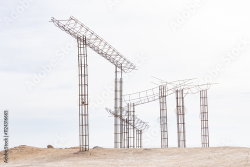 Bombay Beach,Imperial County, California, Salton Sea. art installations , The Bombay Beach Biennale (BBB)