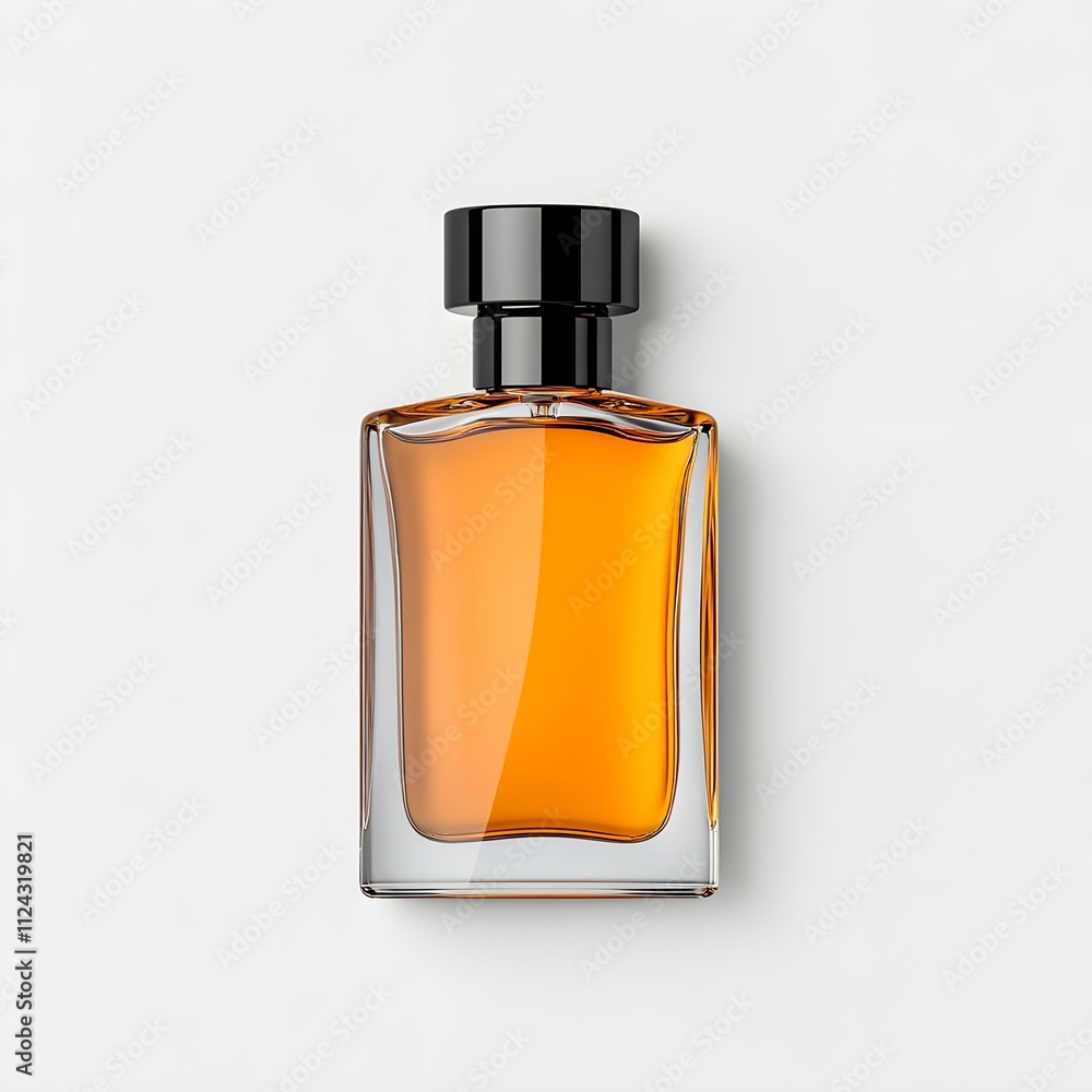 Amber Perfume Bottle Mockup Amber Perfume Bottle Mockup