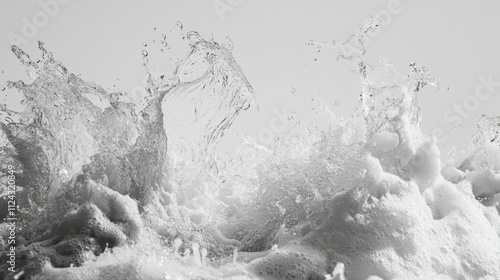 Frothy Waves of the Ocean