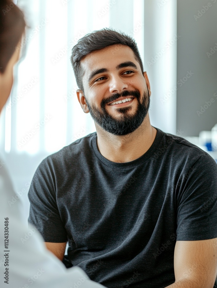 Fototapeta premium Warm Physio Session International Universal Health Coverage Day, Christmas, Eid al-Fitr—Encouraging Healthcare Accessibility