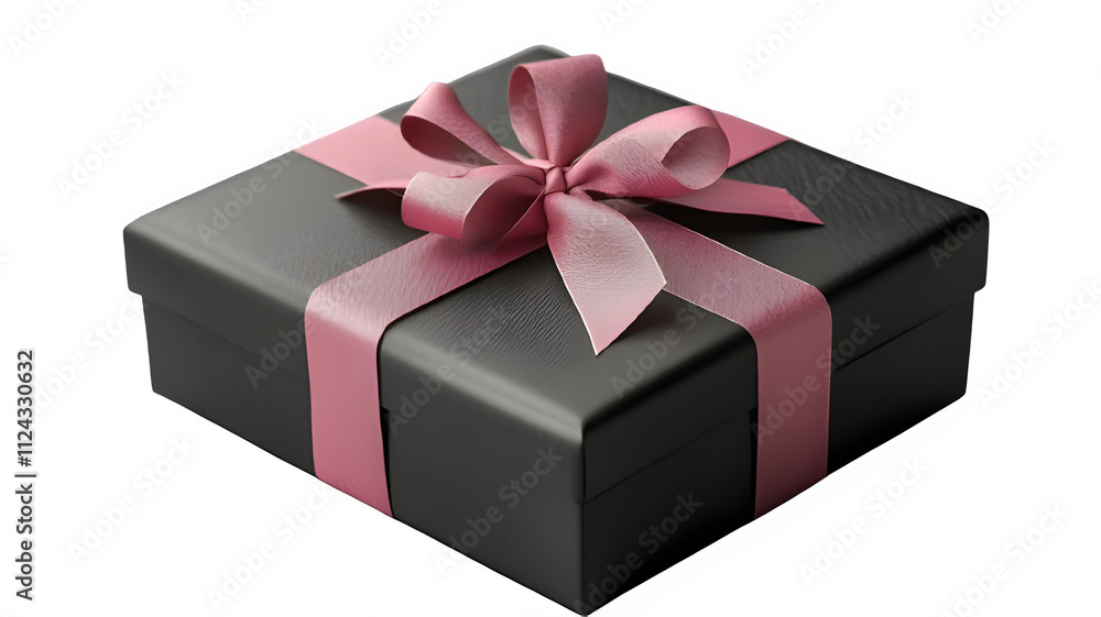 A black gift box cutout or png format
A black gift box cutout or png format