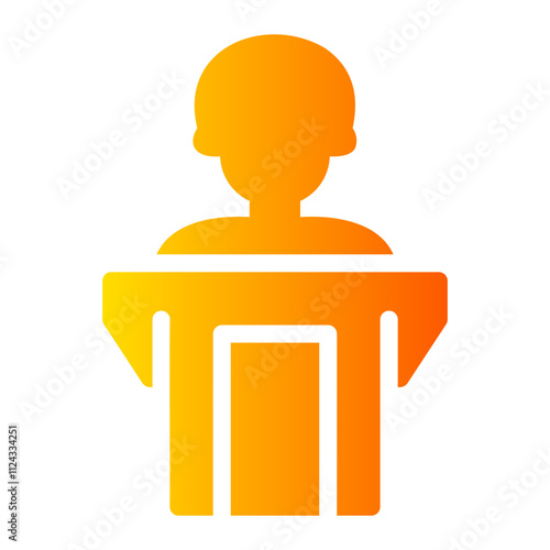 eyewitness Gradient icon