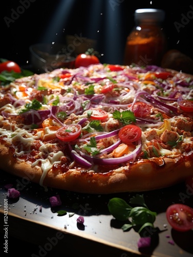 pizza photo UHD Wallpaper