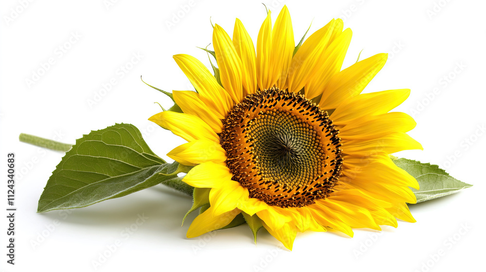 sunflower. sunflower on white background sunflower. sunflower on white background