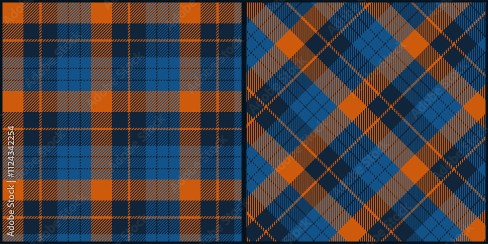 Classic checker buffalo plaid seamless pattern vector. Background graphic tartan check fashion design use for print, texture, cloth, fabric, flannel. Classic checker buffalo plaid seamless pattern vector. Background graphic tartan check fashion design use for print, texture, cloth, fabric, flannel.