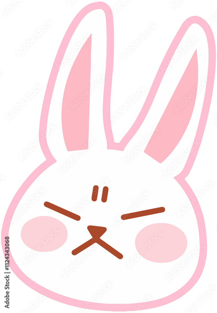 Angry Rabbit Emoji Angry Rabbit Emoji
