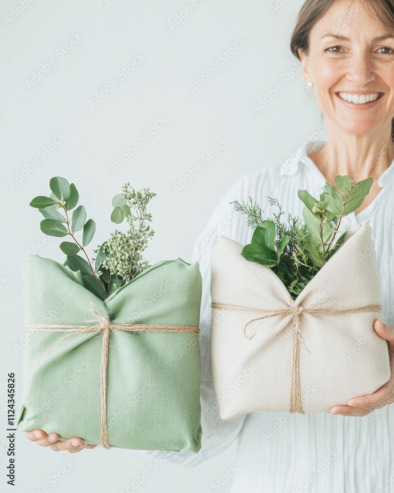 Sustainable Holiday Gift Wrapping with Natural Decorations Sustainable Holiday Gift Wrapping with Natural Decorations