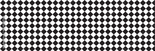 Beautiful patterned background for decorative plaid, argyle fabric, black.