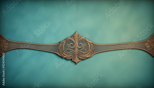 Clear Plain Shiny Warm Soft Vintage Bokeh Cloudy Wave Like Geometric Blue Background or Texture