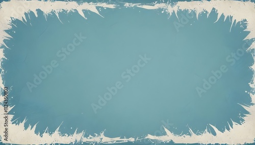 Clear Plain Shiny Warm Soft Vintage Bokeh Cloudy Wave Like Geometric Blue Background or Texture