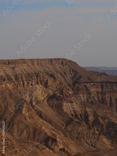 canyon in the desert of Namibia