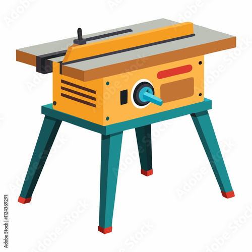 table saw on a white background