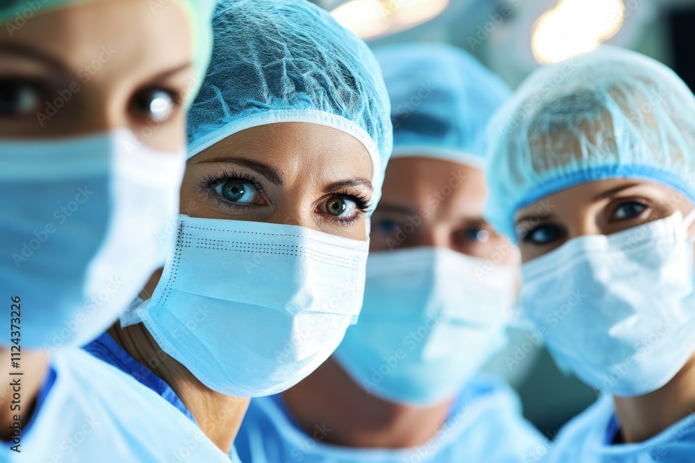 Surgeons collaborating in a bright operating room administering life-saving medicines medical facility clinical environment surgical viewpoint health and wellness concept Surgeons collaborating in a bright operating room administering life-saving medicines medical facility clinical environment surgical viewpoint health and wellness concept
