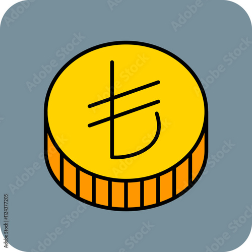 Turkish Lira Icon