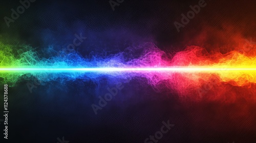 Wallpaper Mural Dynamic laser light display in multicolore Torontodigital.ca