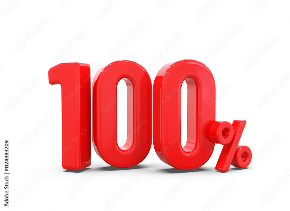 100 Percent offer Red Number 100 Percent offer Red Number
