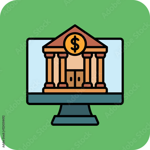 Online Banking Icon