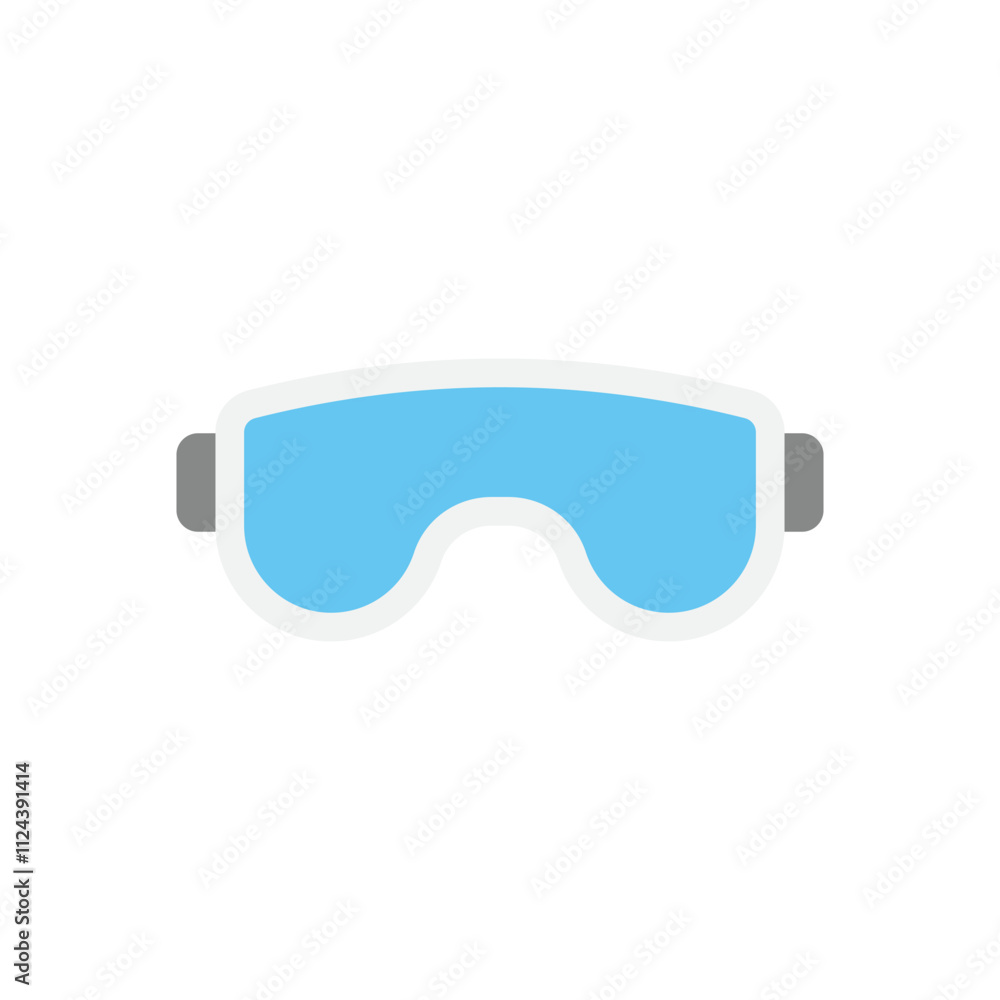 Goggle vector icon Goggle vector icon