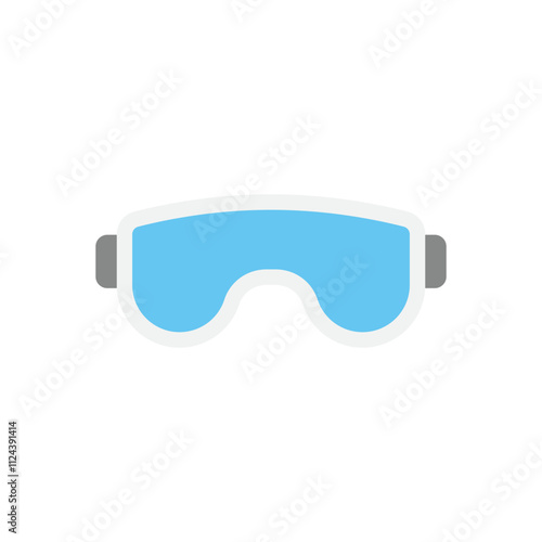 Goggle vector icon