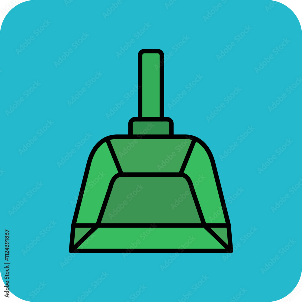 Obraz premium Dustpan Icon