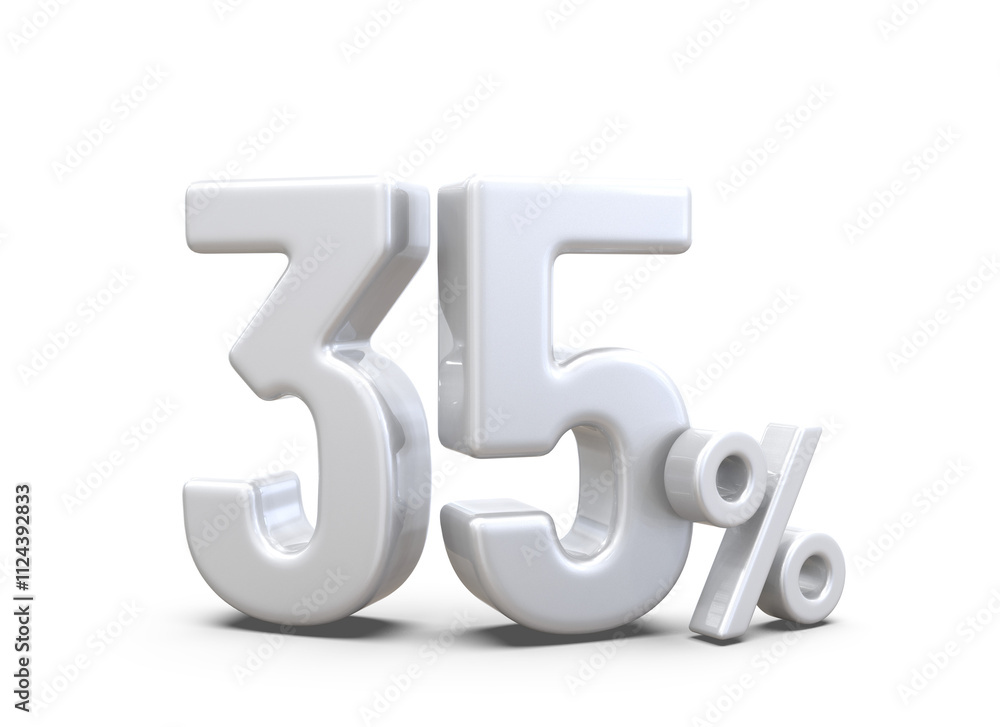 35 Percent offer Discount Silver Number 35 Percent offer Discount Silver Number