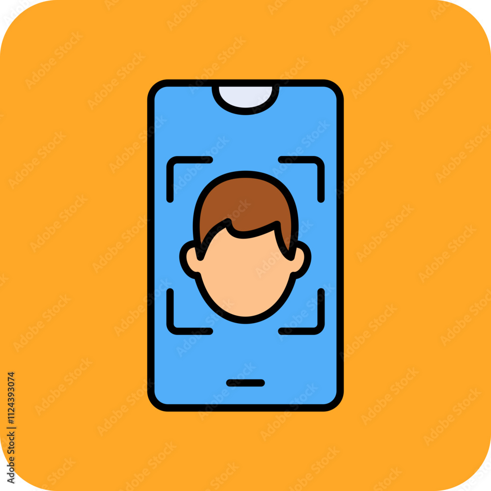 Face Scanner Icon Face Scanner Icon