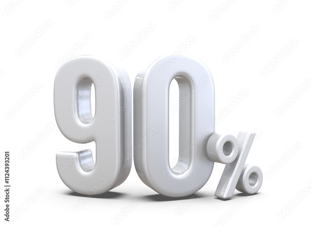 90 Percent offer Discount Silver Number 90 Percent offer Discount Silver Number