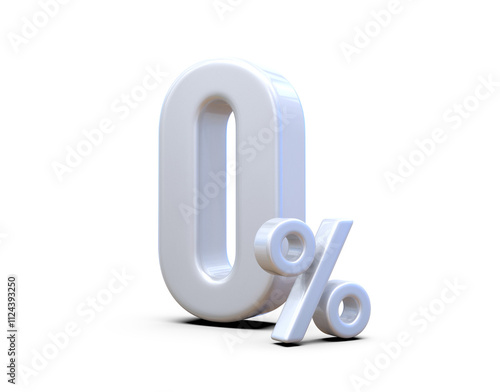 0 Percent offer Discount Silver Number