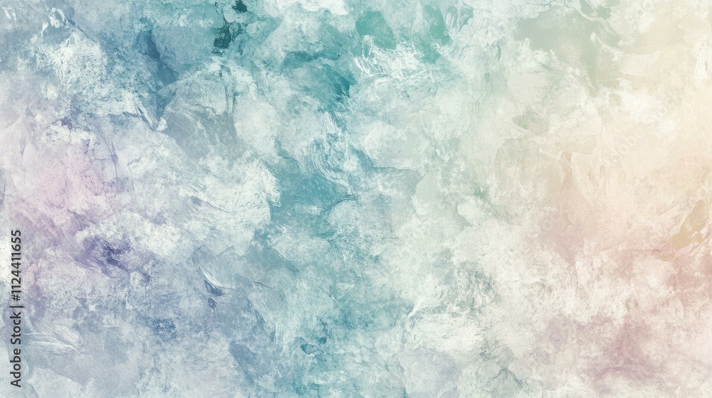 Fototapeta premium Subtle marbled paper texture in soft paste