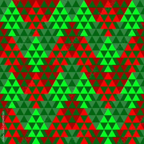 Christmas theme paper pattern for wrapping gifts and pattern for handkerchiefs