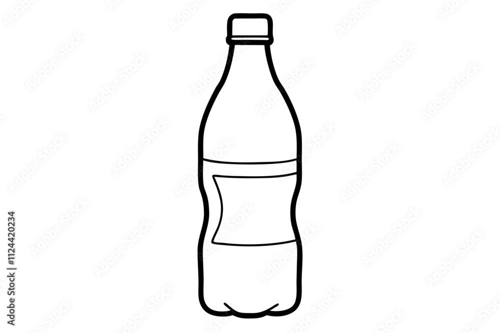 Refreshing Pepsi Plastic Bottle on a Clean Background. Refreshing Pepsi Plastic Bottle on a Clean Background.