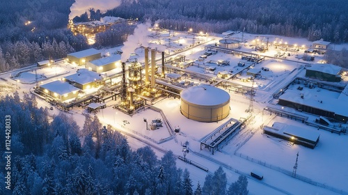 Winter Oil and Gas Industry Operations – Harsh Conditions and Strategic Energy Production