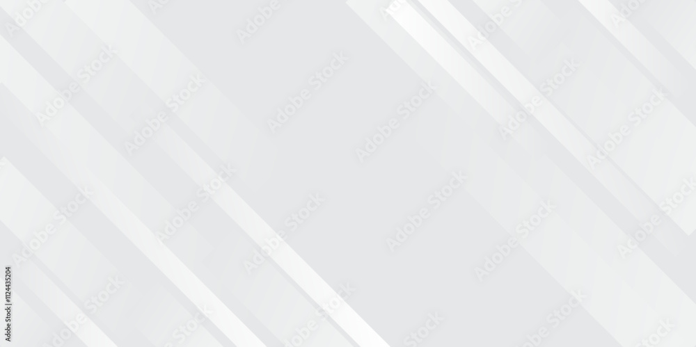 Minimal geometric white light background abstract design. Vector. Illustration. 