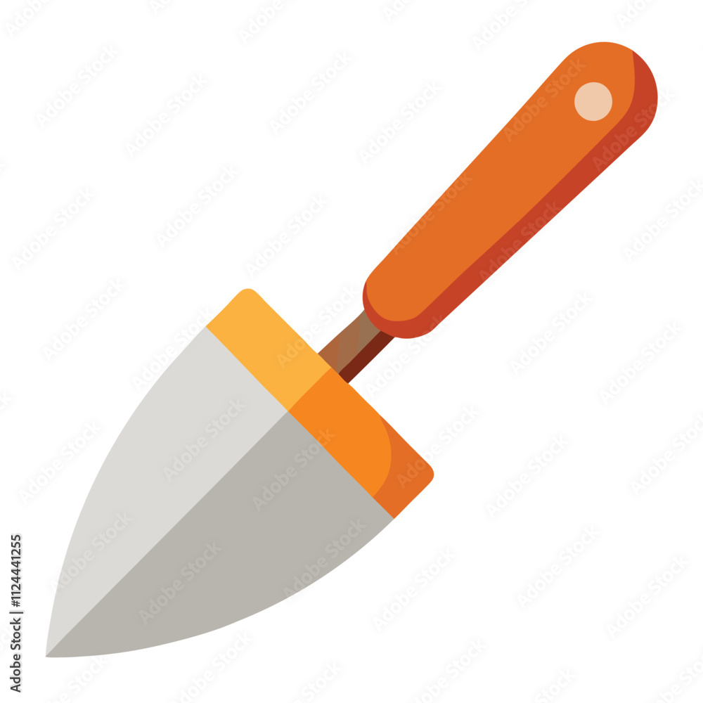 trowel isolated on white background