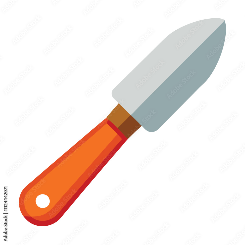 trowel isolated on white trowel isolated on white