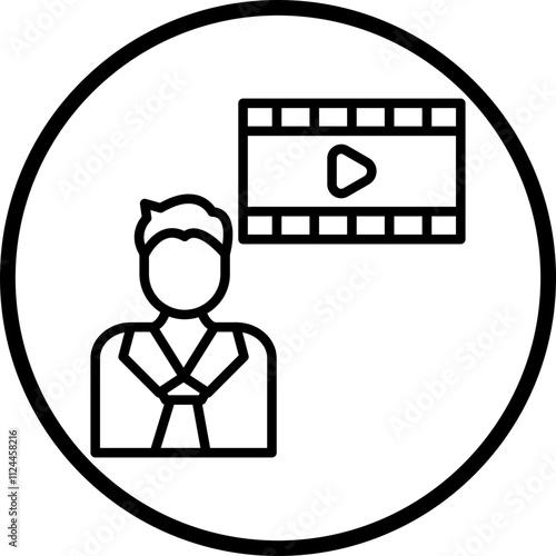 Film Director icon style