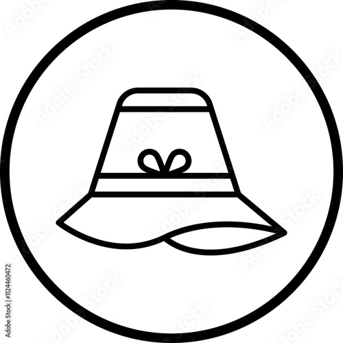 Sun Hat icon style