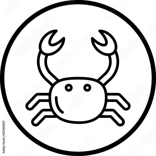Crab icon style