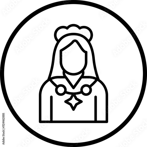 Bride icon style