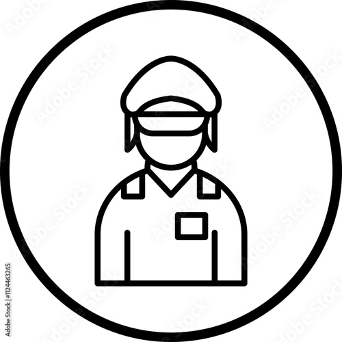 Police Women icon style