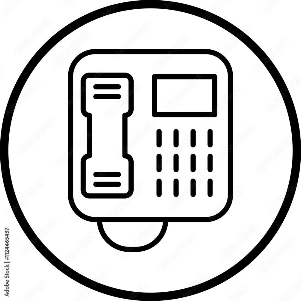 Telephone icon style