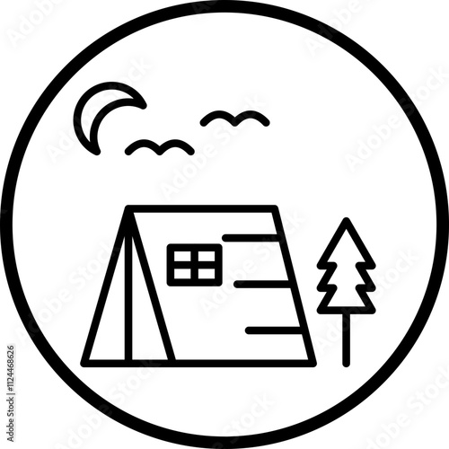 Campsite icon style